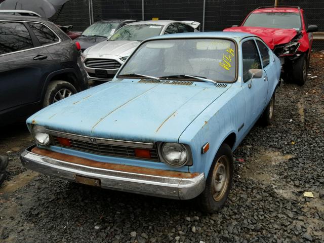 4T77B88705473 - 1978 BUICK OPEL BLUE photo 2