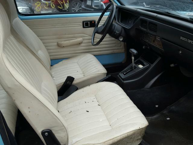 4T77B88705473 - 1978 BUICK OPEL BLUE photo 5