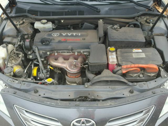 4T1BB46K37U009244 - 2007 TOYOTA CAMRY NEW GRAY photo 7