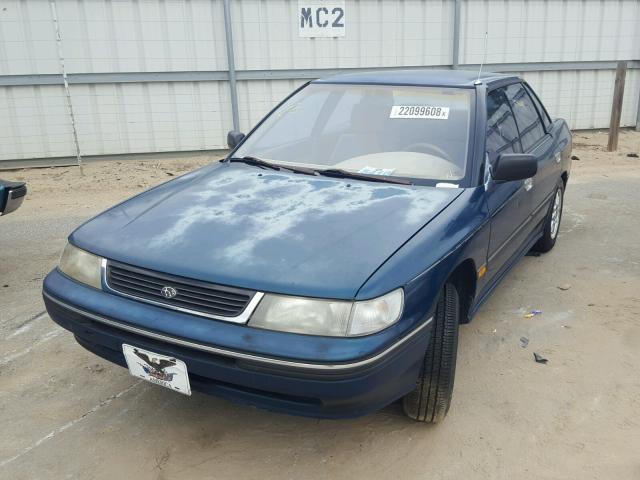 4S33C633XR9648303 - 1994 SUBARU LEGACY L GREEN photo 2