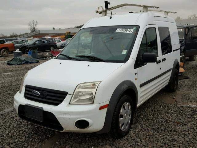 NM0LS6BN9CT087738 - 2012 FORD TRANSIT CO WHITE photo 2