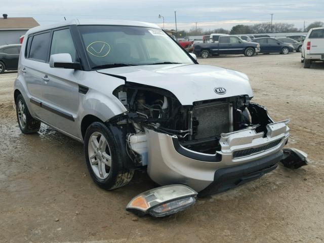 KNDJT2A20B7714356 - 2011 KIA SOUL + SILVER photo 1