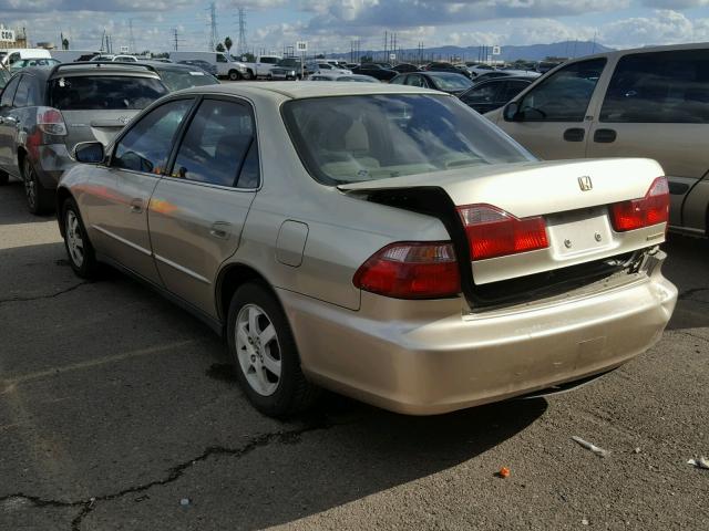 JHMCG567XYC029170 - 2000 HONDA ACCORD SE BEIGE photo 3