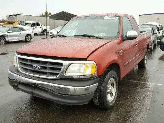 1FTRX17L6YKA53911 - 2000 FORD F150 RED photo 2