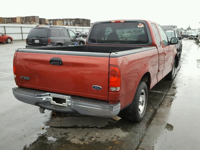 1FTRX17L6YKA53911 - 2000 FORD F150 RED photo 4