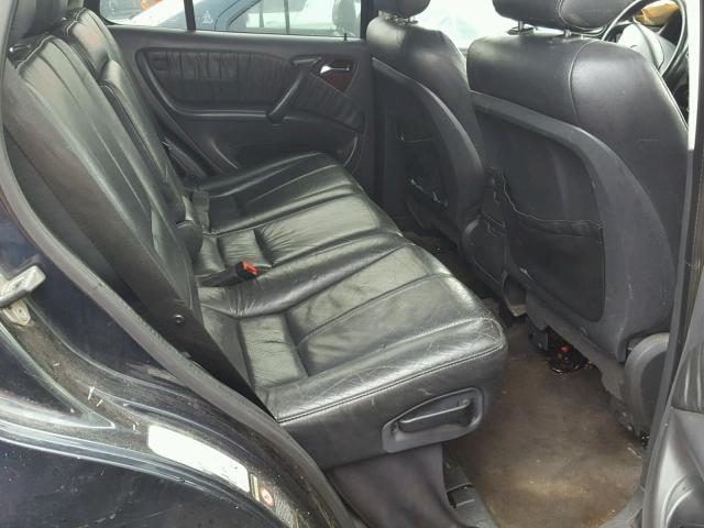 4JGAB72E6YA165505 - 2000 MERCEDES-BENZ ML 430 蓝色 照片 6