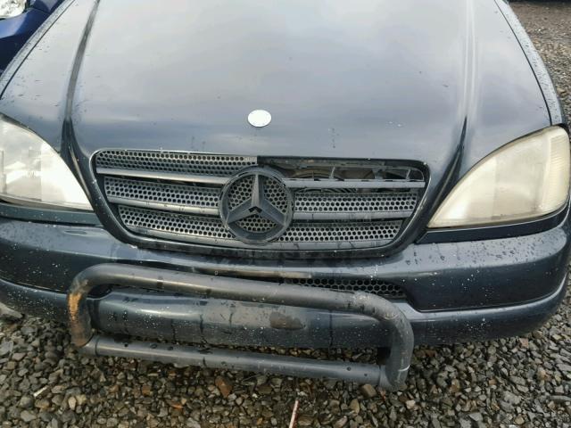 4JGAB72E6YA165505 - 2000 MERCEDES-BENZ ML 430 蓝色 照片 9