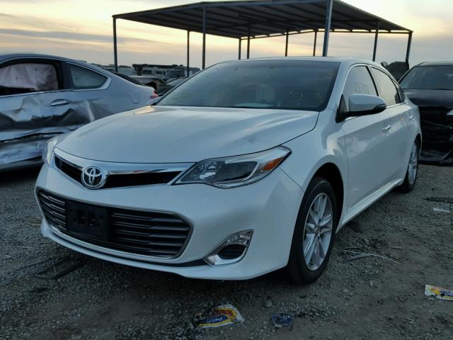 4T1BK1EB4EU111004 - 2014 TOYOTA AVALON BAS WHITE photo 2