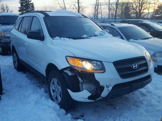 5NMSG73D59H255803 - 2009 HYUNDAI SANTA FE G WHITE photo 1