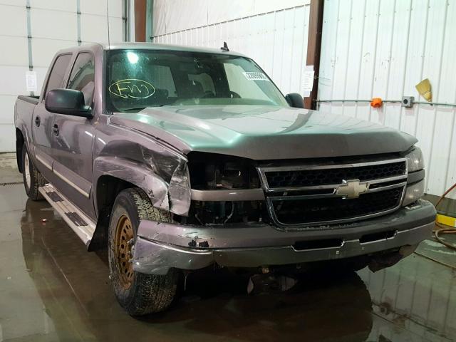 2GCEK13ZX61288350 - 2006 CHEVROLET SILVERADO GRAY photo 1