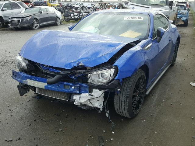 JF1ZCAC1XF9601094 - 2015 SUBARU BRZ 2.0 LI BLUE photo 2