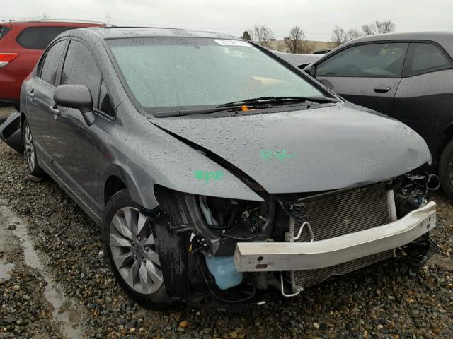 2HGFA1F97AH545632 - 2010 HONDA CIVIC EXL GRAY photo 1