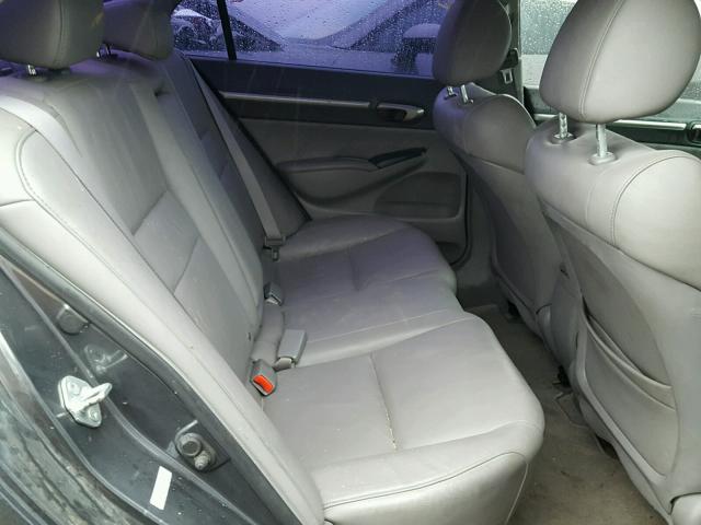 2HGFA1F97AH545632 - 2010 HONDA CIVIC EXL GRAY photo 6