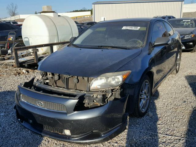 JTKDE167270146738 - 2007 TOYOTA SCION TC GRAY photo 2