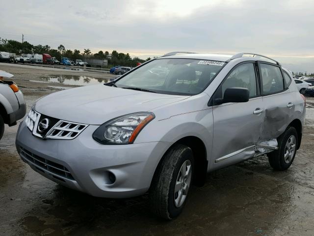 JN8AS5MTXFW654014 - 2015 NISSAN ROGUE SELE WHITE photo 2