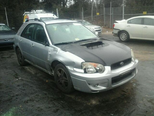 JF1GG29624G813193 - 2004 SUBARU IMPREZA WR SILVER photo 1