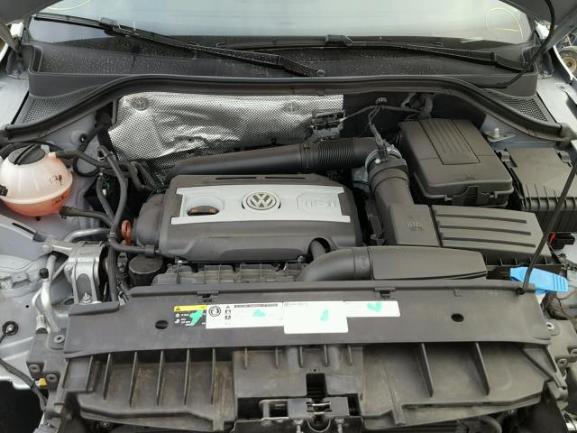 WVGAV7AX3DW542802 - 2013 VOLKSWAGEN TIGUAN S SILVER photo 7