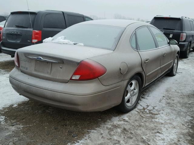 1FAFP55213G168907 - 2003 FORD TAURUS SES TAN photo 4