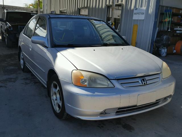 2HGES26771H529427 - 2001 HONDA CIVIC EX SILVER photo 1