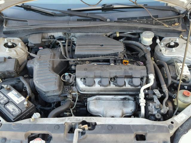 2HGES26771H529427 - 2001 HONDA CIVIC EX SILVER photo 7