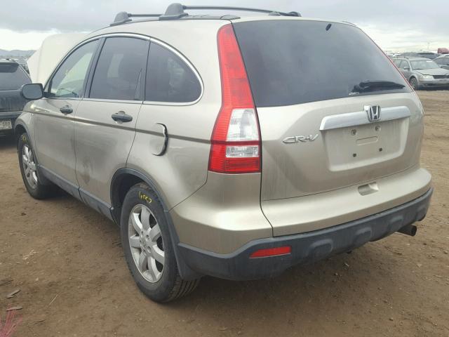 JHLRE48587C059101 - 2007 HONDA CR-V EX SILVER photo 3