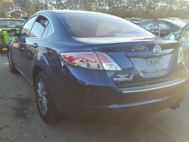 1YVHZ8CH4B5M04900 - 2011 MAZDA 6 I BLUE photo 3