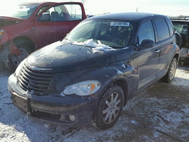 3A8FY58B78T101436 - 2008 CHRYSLER PT CRUISER BLACK photo 2