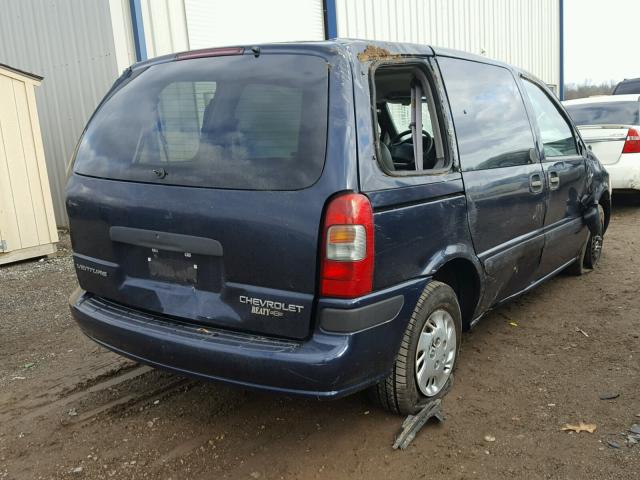 1GNDU03E62D253355 - 2002 CHEVROLET VENTURE BLUE photo 4