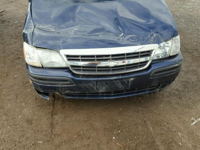 1GNDU03E62D253355 - 2002 CHEVROLET VENTURE BLUE photo 7