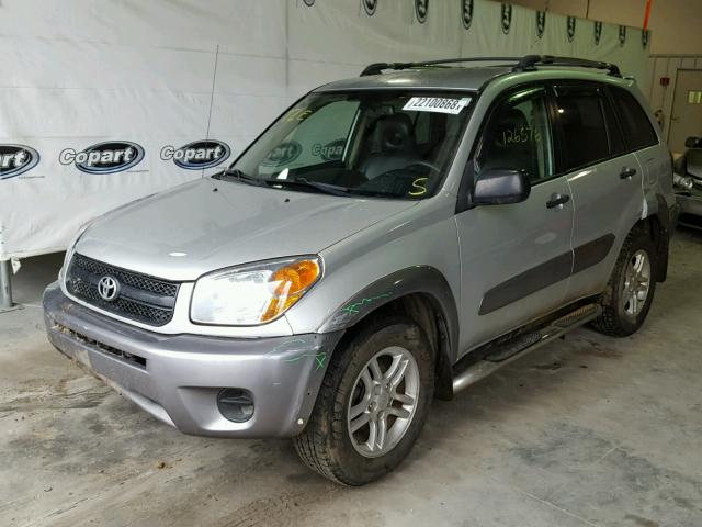 JTEGD20V450054317 - 2005 TOYOTA RAV4 GRAY photo 2