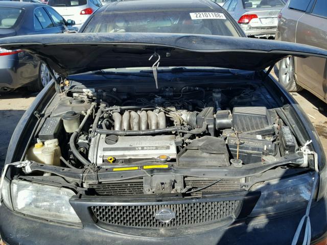 JN1CA21D6TT169744 - 1996 NISSAN MAXIMA GLE BLACK photo 7