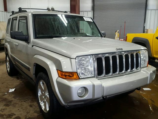 1J8HG48K37C686340 - 2007 JEEP COMMANDER SILVER photo 1