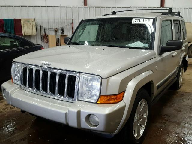 1J8HG48K37C686340 - 2007 JEEP COMMANDER ვერცხლისფერი ფოტო 2