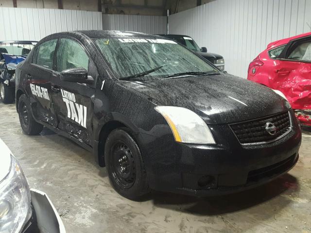 3N1AB61E78L744479 - 2008 NISSAN SENTRA 2.0 BLACK photo 1