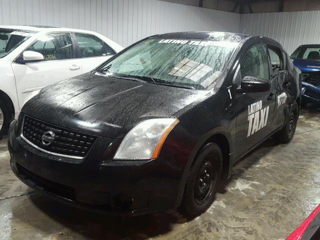 3N1AB61E78L744479 - 2008 NISSAN SENTRA 2.0 BLACK photo 2