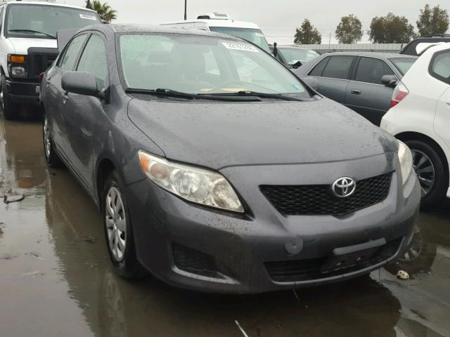 1NXBU4EE4AZ308187 - 2010 TOYOTA COROLLA BA GRAY photo 1