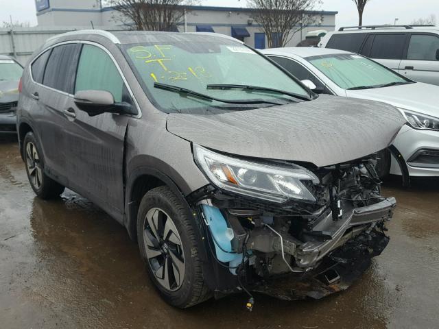 5J6RM3H98GL028423 - 2016 HONDA CR-V TOURI GRAY photo 1