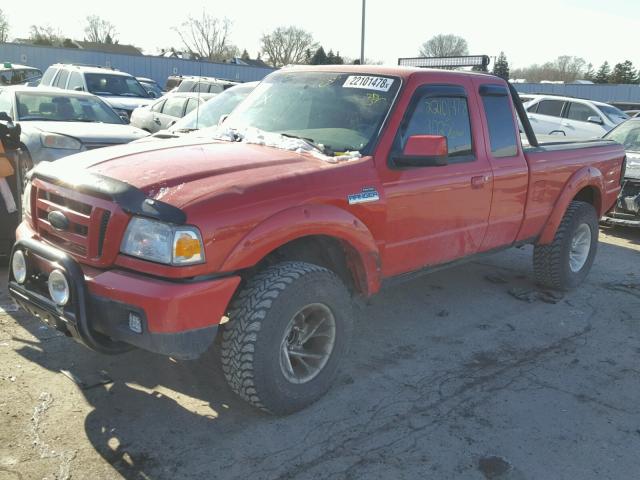 1FTZR45E16PA39723 - 2006 FORD RANGER SUP RED photo 2