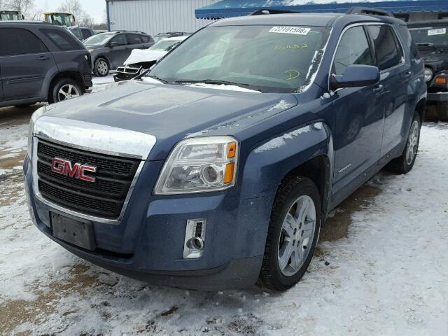 2GKFLTE5XC6191062 - 2012 GMC TERRAIN SL BLUE photo 2