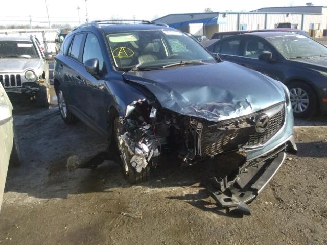 JM3KE2DY6F0456218 - 2015 MAZDA CX-5 GT BLUE photo 1