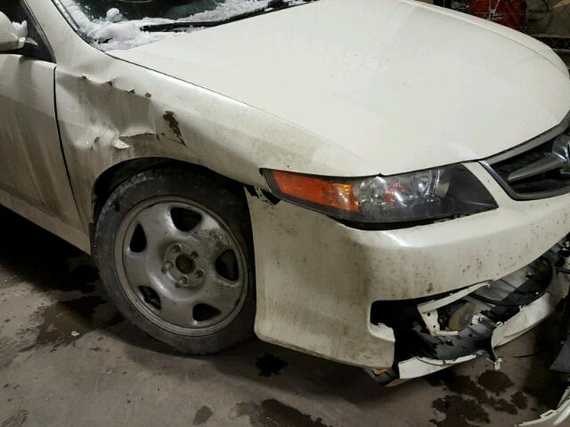 JH4CL96817C800982 - 2007 ACURA TSX WHITE photo 9