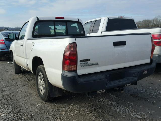 5TFNX4CN9DX022592 - 2013 TOYOTA TACOMA WHITE photo 3