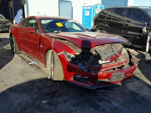 1FA6P8CF7G5215589 - 2016 FORD MUSTANG GT BURGUNDY photo 1