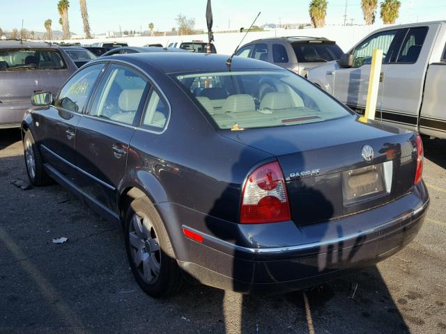 WVWRH63B82P245168 - 2002 VOLKSWAGEN PASSAT GLX 灰色 照片 3