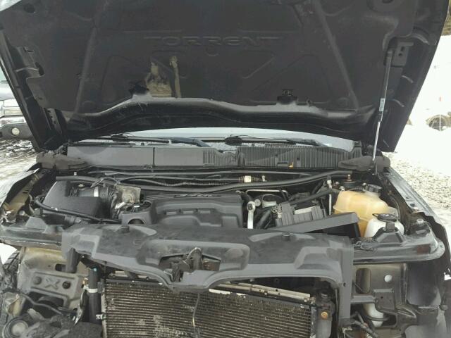 2CKDL63F166151479 - 2006 PONTIAC TORRENT BLACK photo 7