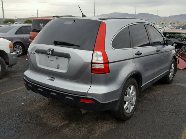 JHLRE38328C047407 - 2008 HONDA CR-V LX SILVER photo 4