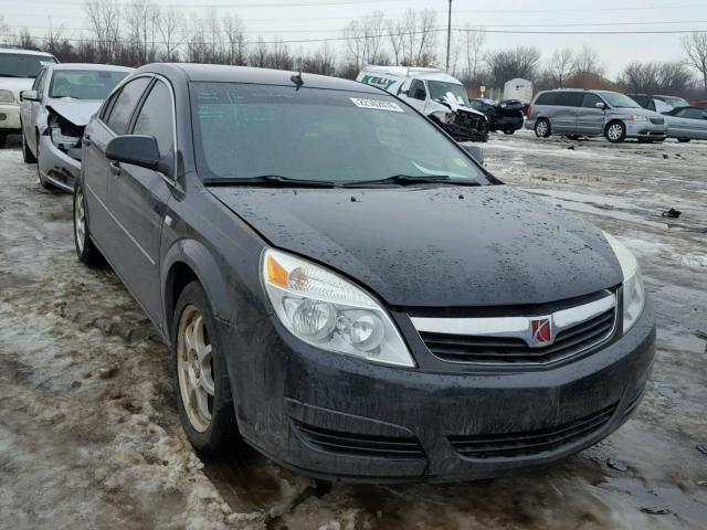 1G8ZS57B48F253542 - 2008 SATURN AURA XE BLACK photo 1