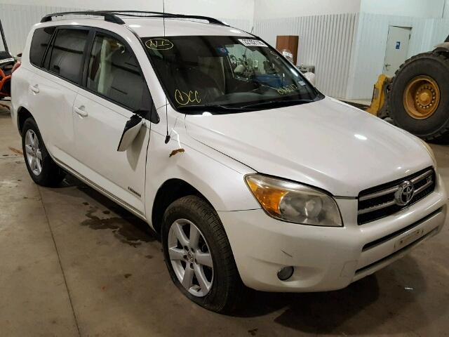 JTMBK31V275028717 - 2007 TOYOTA RAV4 LIMIT WHITE photo 1