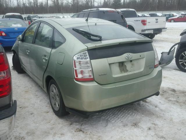 JTDKB20U577639686 - 2007 TOYOTA PRIUS GREEN photo 3