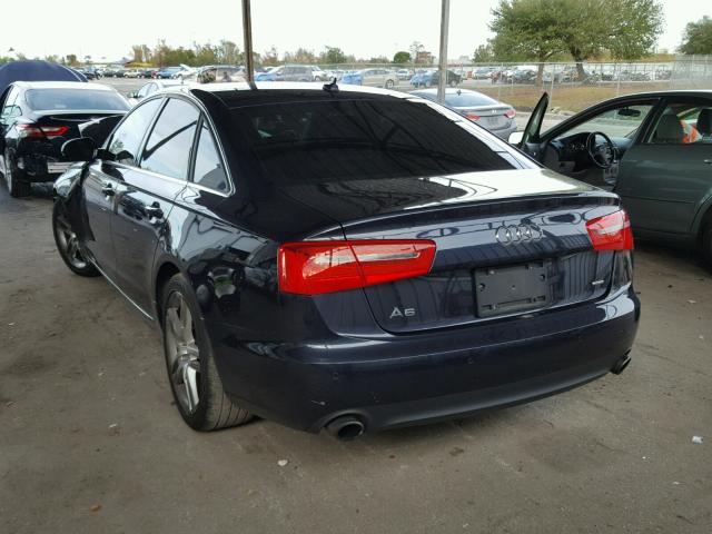 WAUGFAFC4FN015209 - 2015 AUDI A6 PREMIUM BLUE photo 3